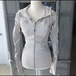 Beige color lululemon jacket!